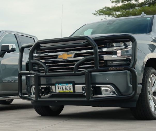 Chevy® Silverado Truck Grille Guard by Ex-Guard® – Service Truck Equipment