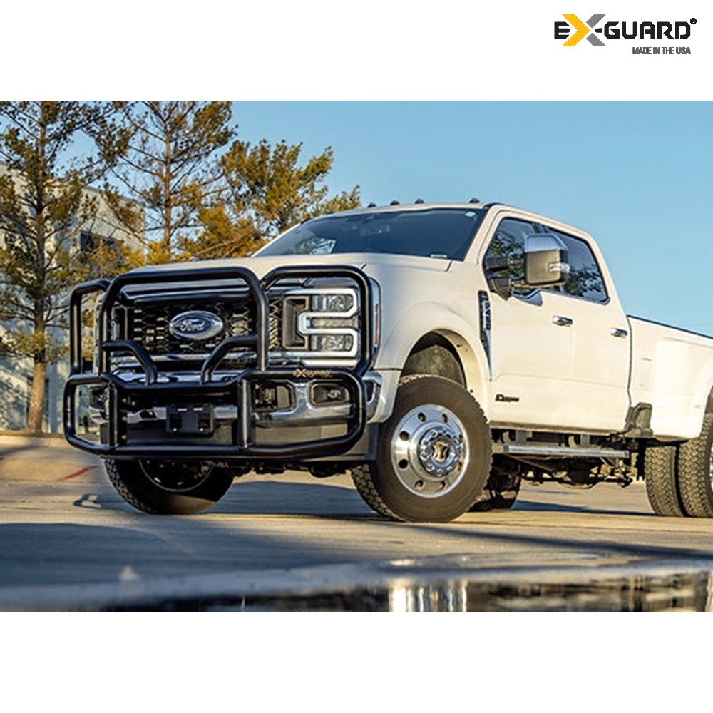 Ex-Guard Grille Guard and Bracket Kit for Ford F-250 '17-Newer Super Duty