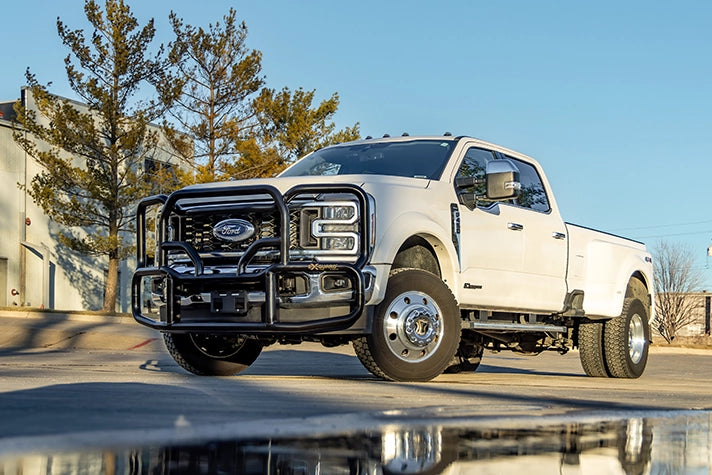 Grille Guard for Ford® F-250® '17-Newer Super Duty® by Ex-Guard® and Bracket Kit