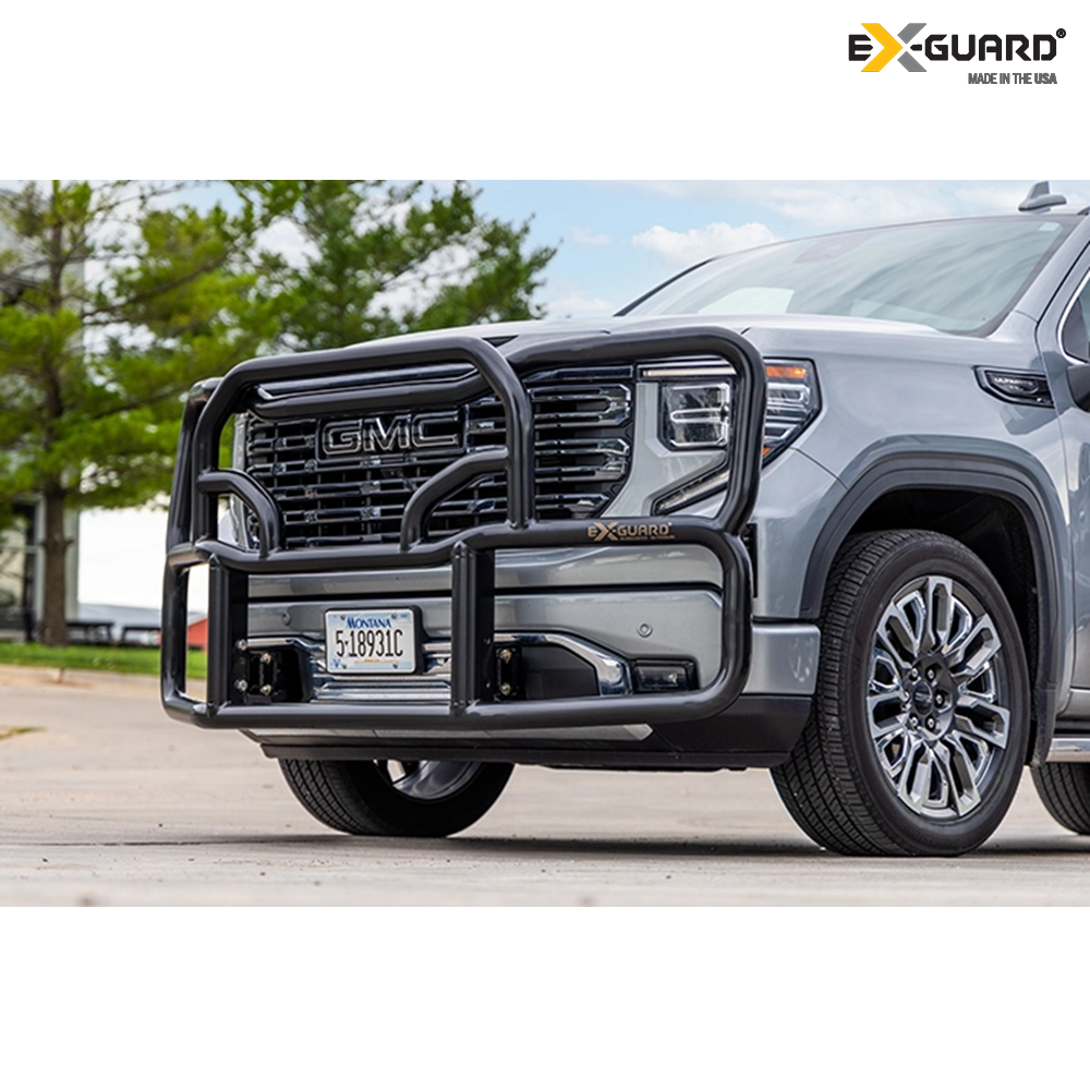 Ex-Guard Grille Guard and Bracket Kit for '19-Newer GMC Sierra 1500