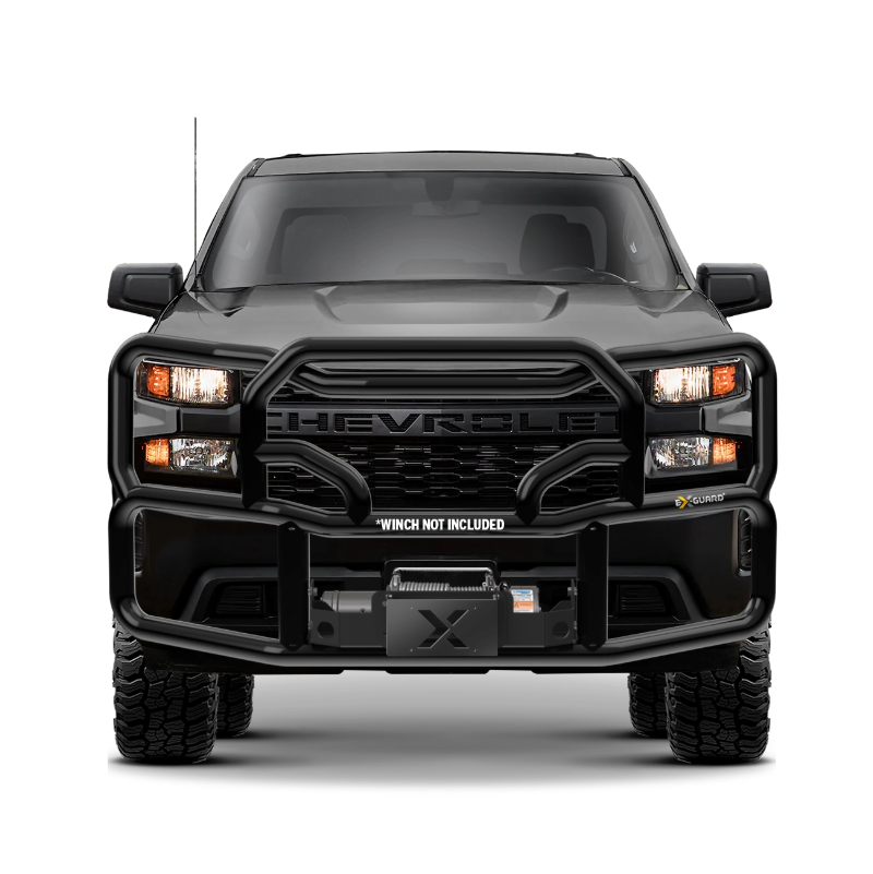 Ex-Guard Grille Guard and Bracket Kit for '19-'21 Chevy Silverado 1500
