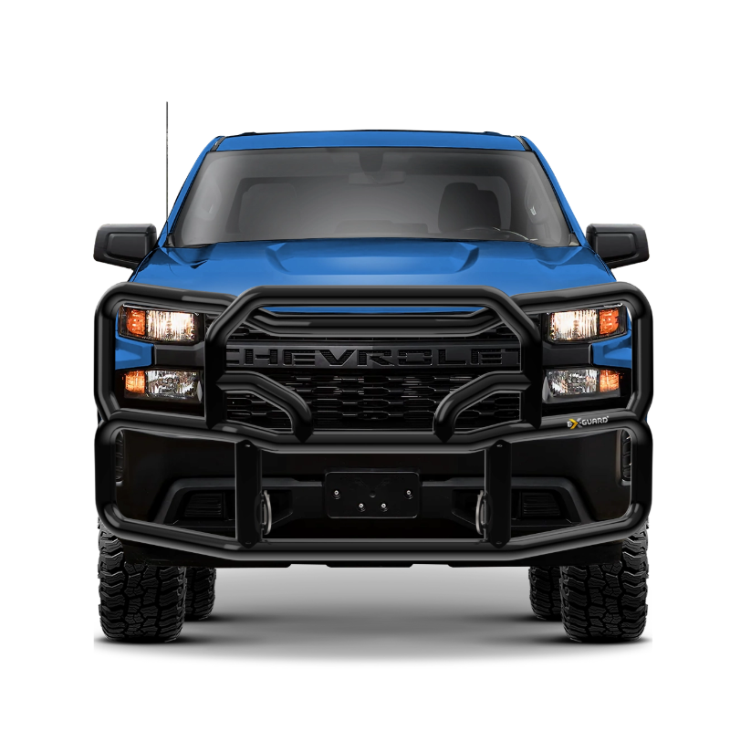 Ex-Guard® Grille Guard and Bracket Kit for '19-'21 Chevy® Silverado® 1500