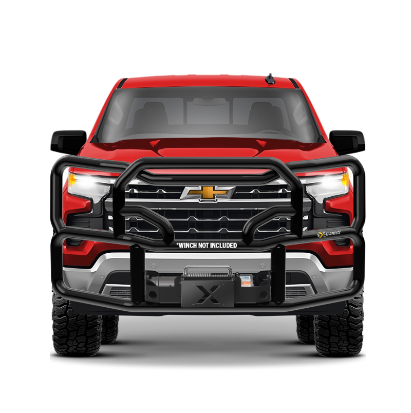 Ex-Guard® Grille Guard and Bracket Kit for '21-Newer Chevy® Silverado® 1500