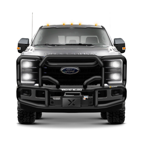 Grille Guard for Ford® F-250® '17-Newer Super Duty® by Ex-Guard® and Bracket Kit