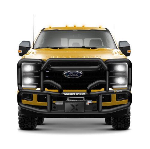 Grille Guard for Ford® F-450® '17-Newer Super Duty® by Ex-Guard® & Bracket Kit