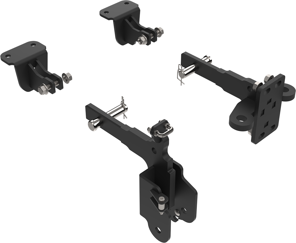 XG-26KT680-OS - Bracket Mounting Kit for Ex-Guard Grille Guards