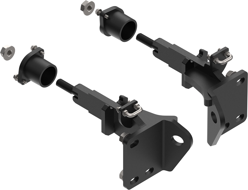 XG-26vnl - Bracket Mounting Kit for Ex-Guard Grille Guards