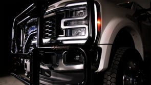 Grille Guard for Ford® F-250® '17-Newer Super Duty® by Ex-Guard® and Bracket Kit